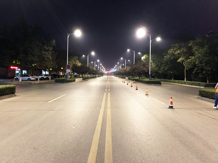 桓臺縣漁洋街、中心大街路燈節(jié)能改造工程
